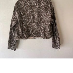 Free people Cheetah jacket